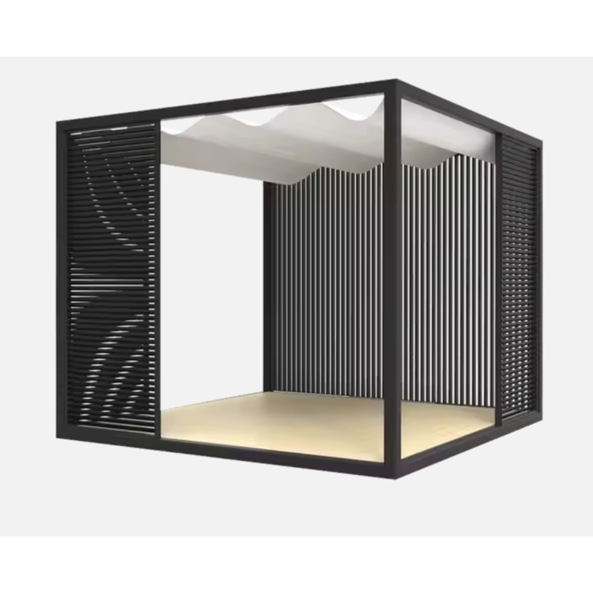 Steel Shade Linear Pergola