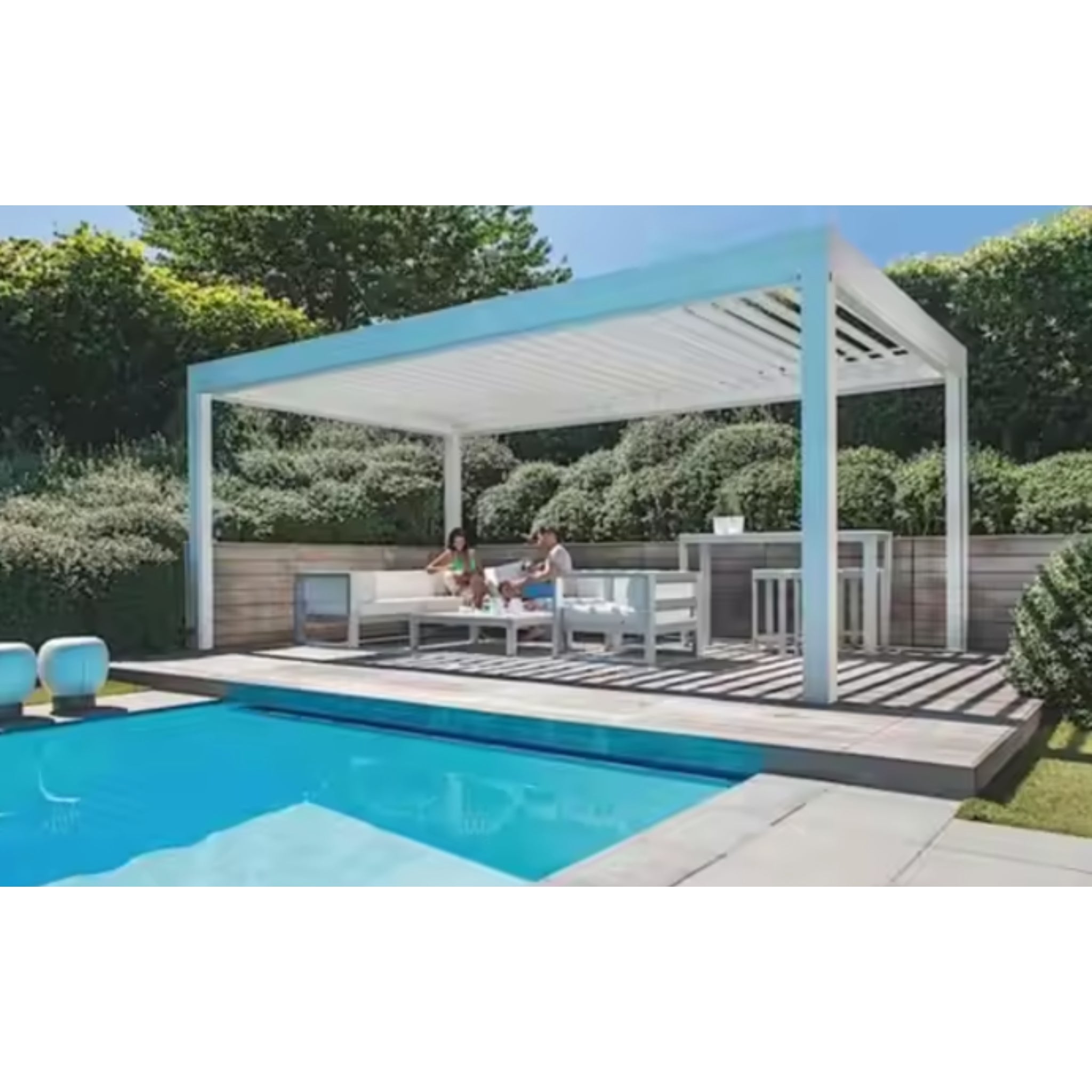 Shade Flex Retractable Pergola