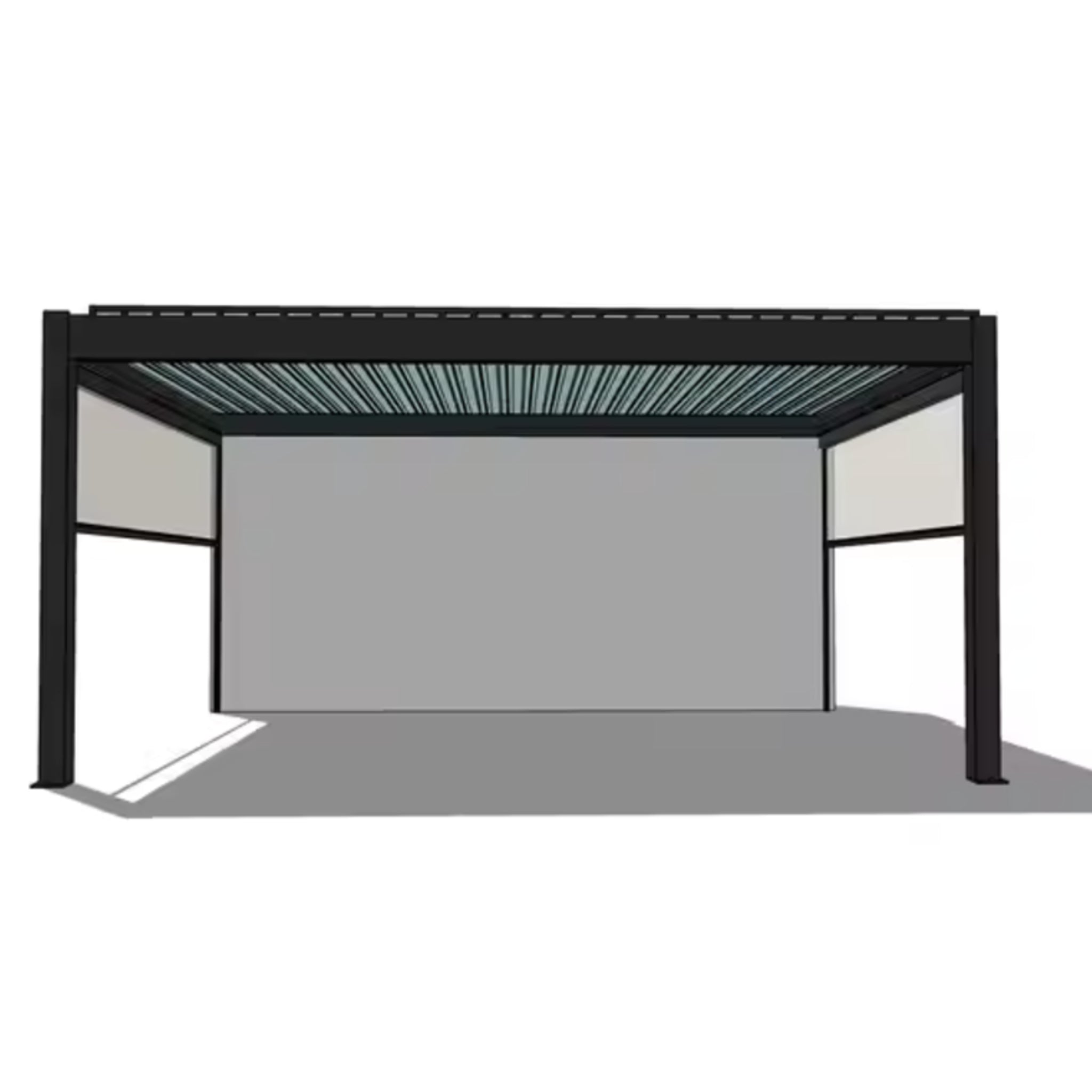 Luxe Arch Steel Pergola